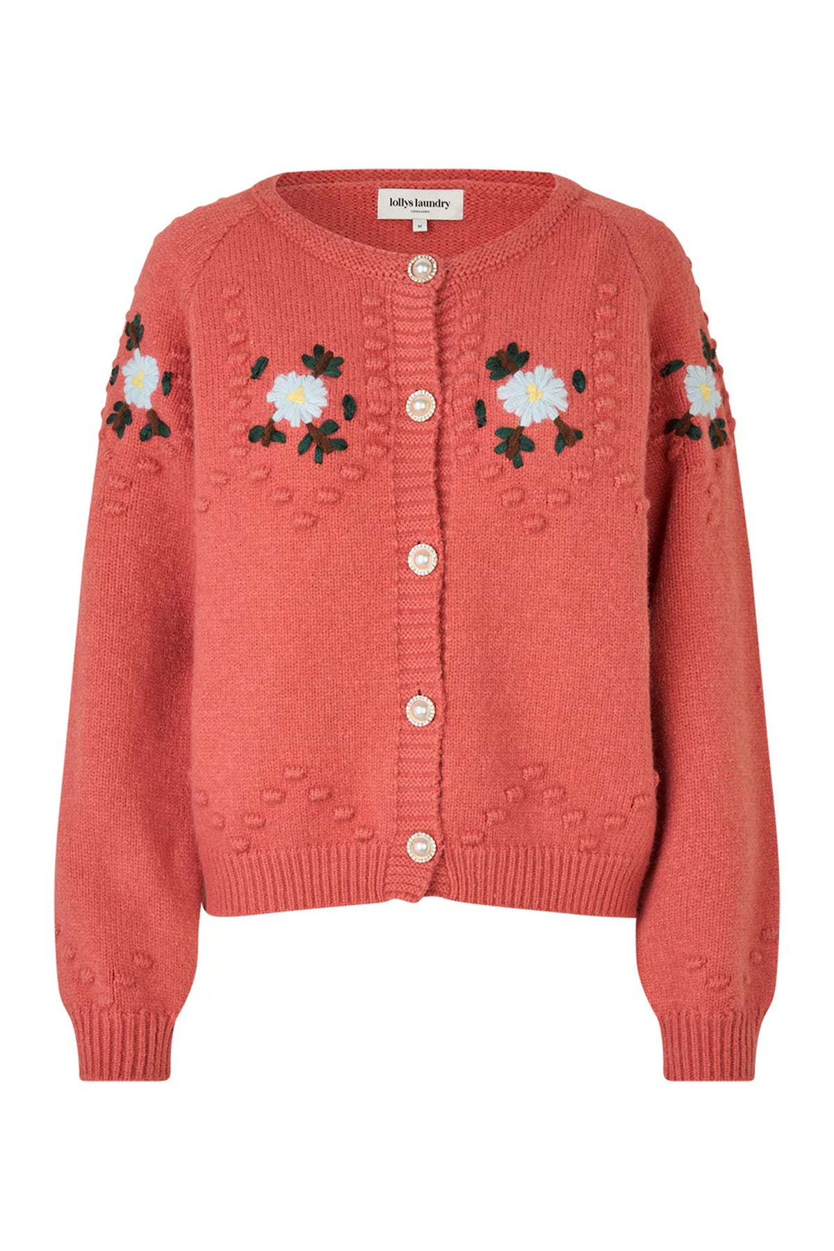 GracelynnLL Knit Cardigan LS 37 Burned Rose - 25497-5020