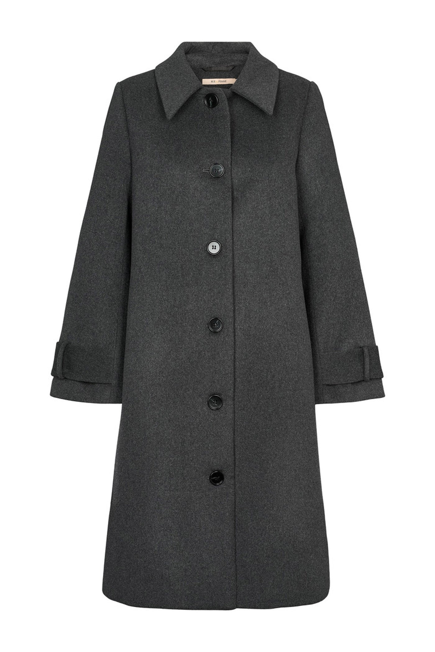 7551RDFLina coat 403 Storm grey - RDF387