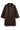 AGNESSW COAT 7025 Dark brown - SNOS695