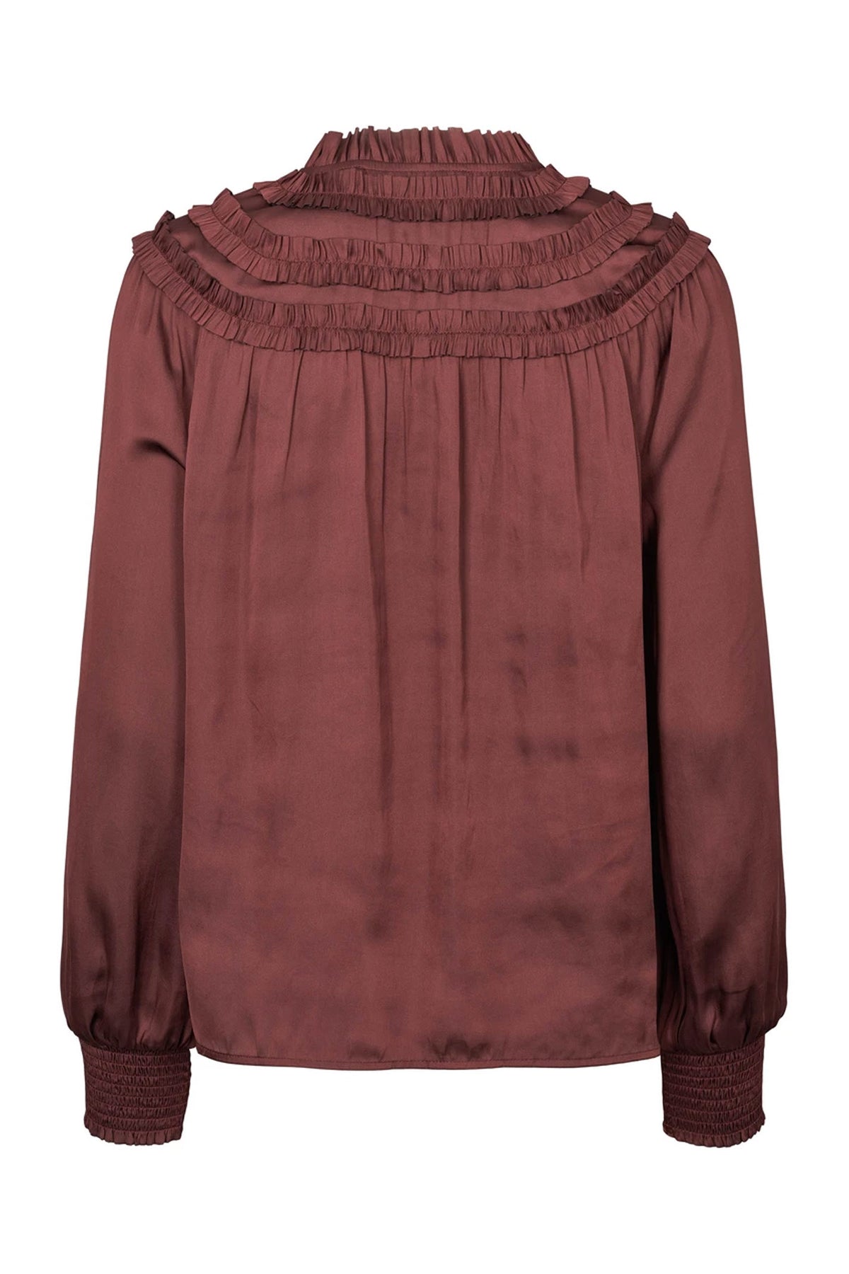 7140RDFAlba blouse 311 Dark wine - RDF344