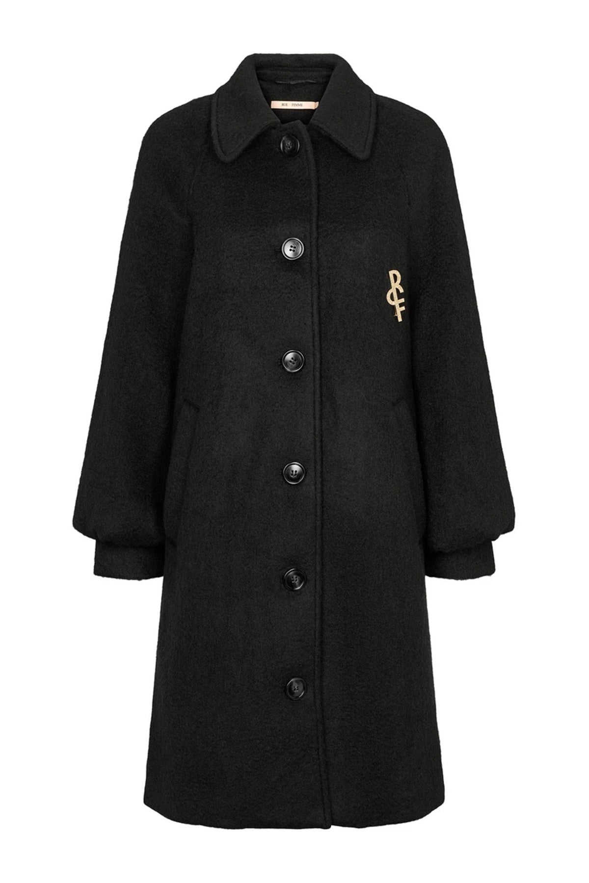 7547RDFAddison coat 20 Black - RDF389