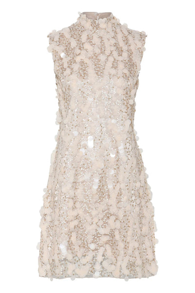 SweetpieBBMaliha dress CREAM - BBW4685 Thumbnail