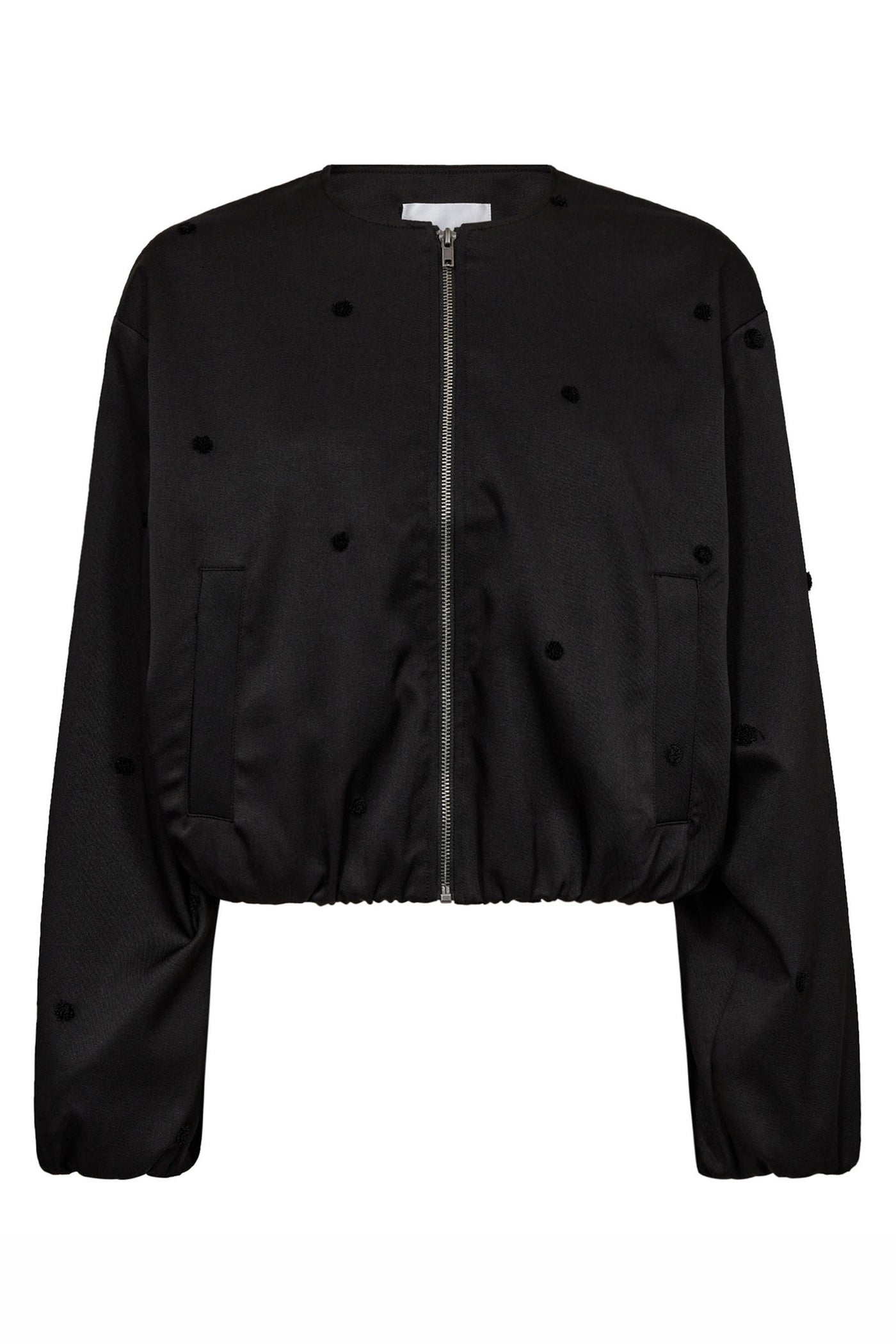 CloverCC Dot Balloon Jacket 96-Black - 30347