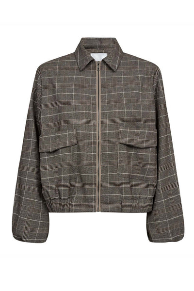 ClaudineCC Balloon Jacket 154-Walnut - 30349 Thumbnail