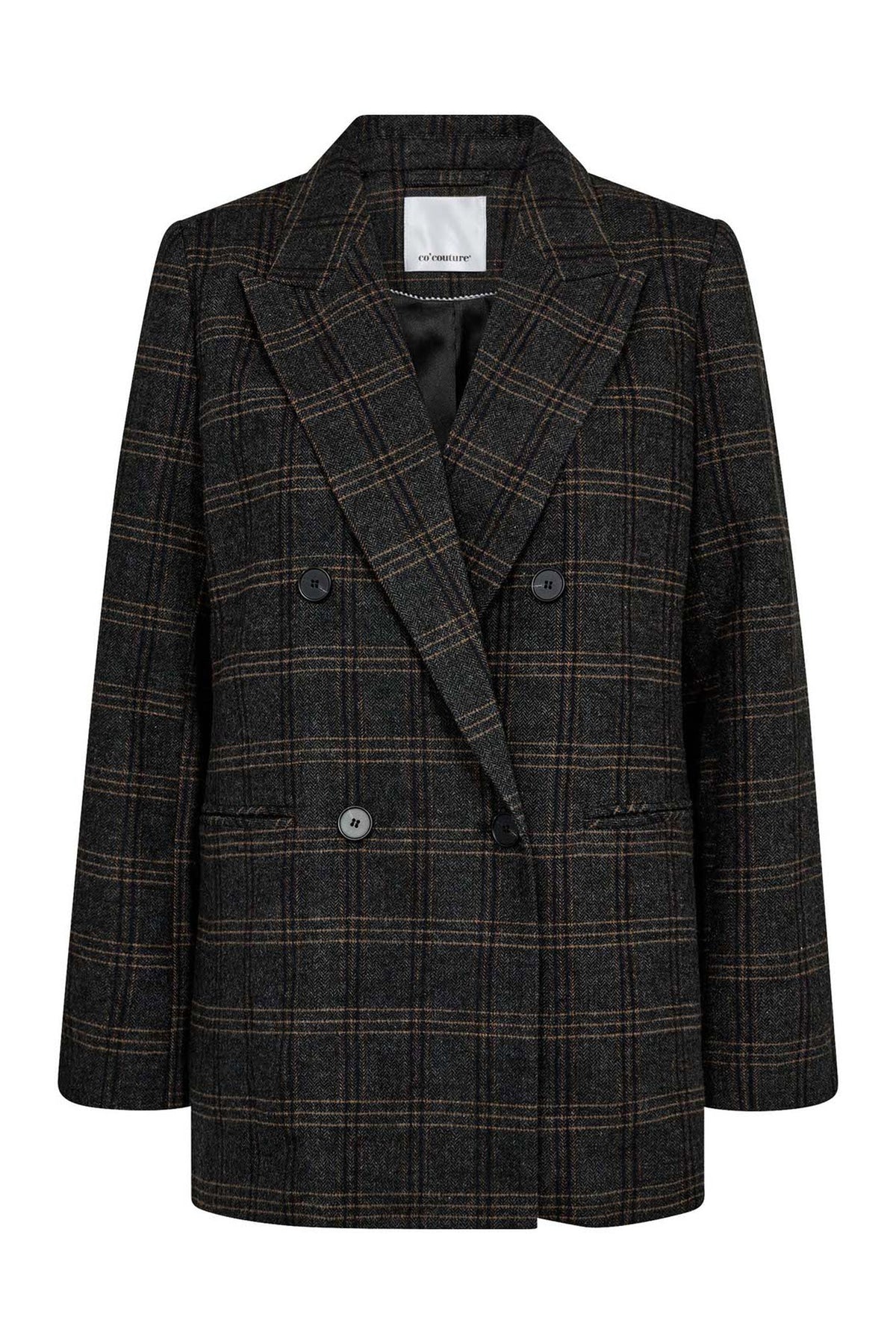 ValerieCC Blazer Jacket 140-Dark Grey - 30353