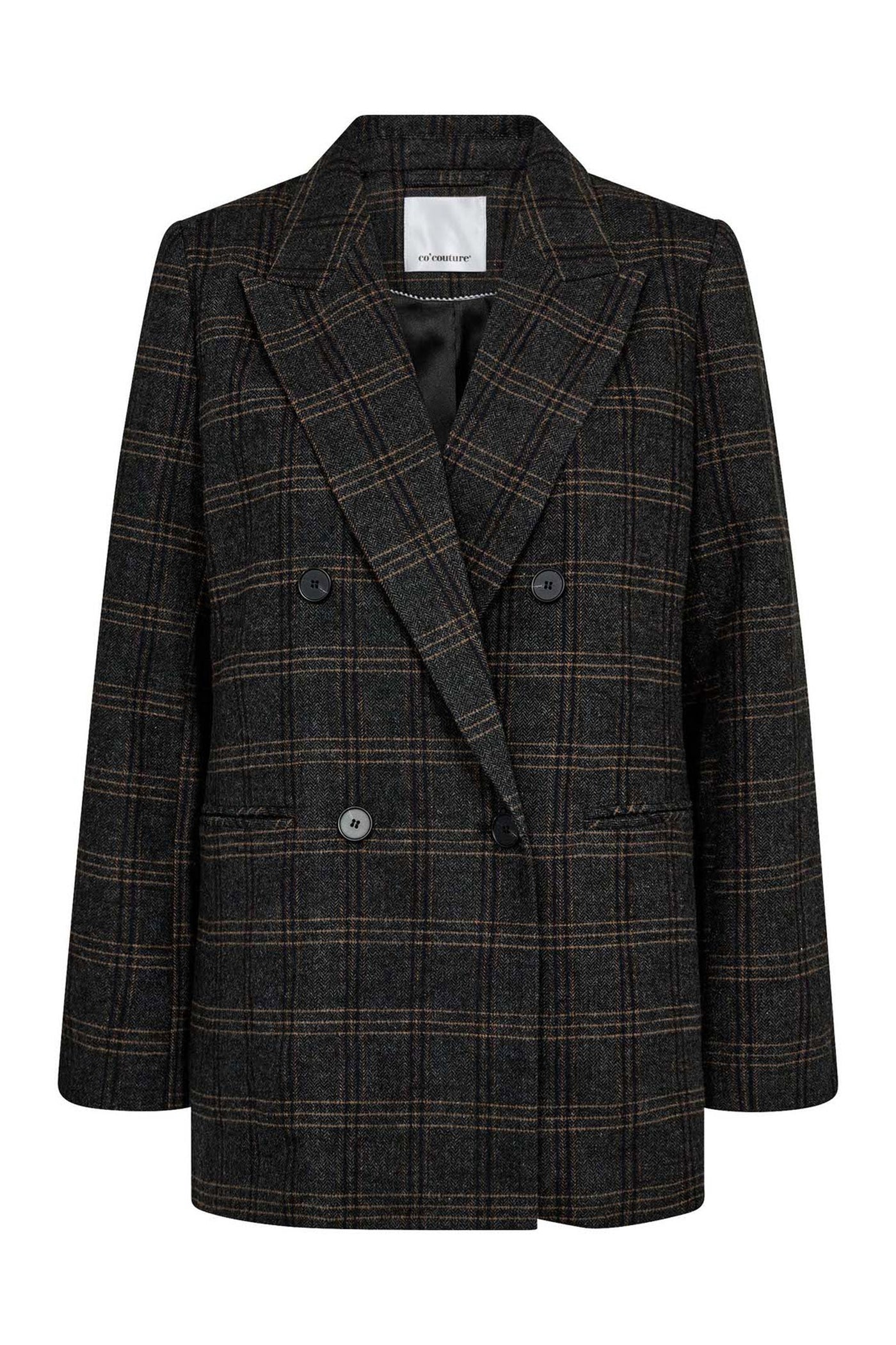 ValerieCC Blazer Jacket 140-Dark Grey - 30353
