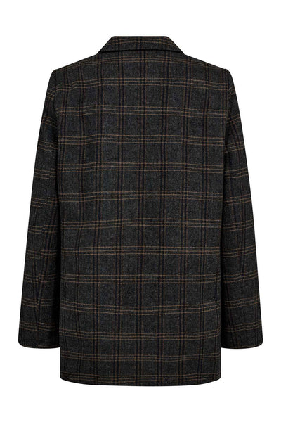 ValerieCC Blazer Jacket 140-Dark Grey - 30353 Thumbnail