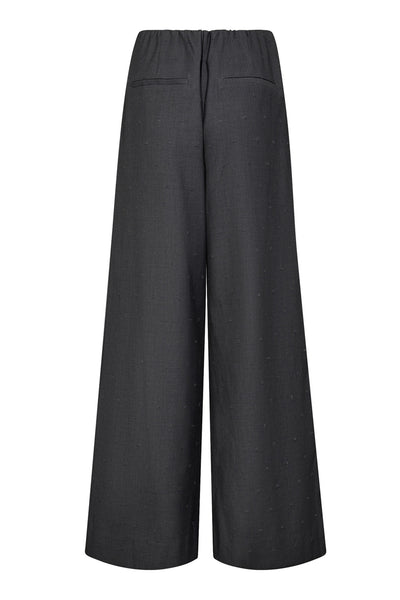 SagaCC Pleat Pant 139-Mid Grey Thumbnail