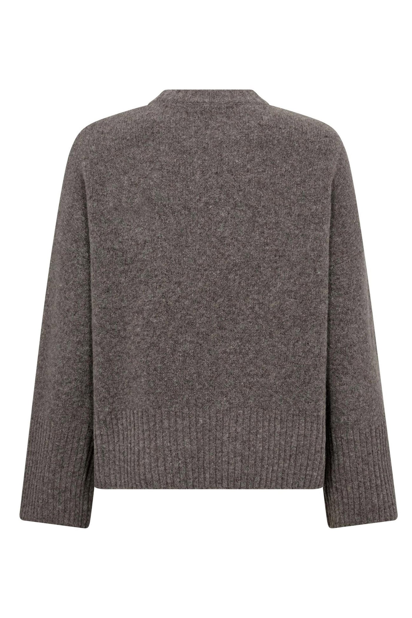 RogerCC O-Neck Knit 154-Walnut - 32196
