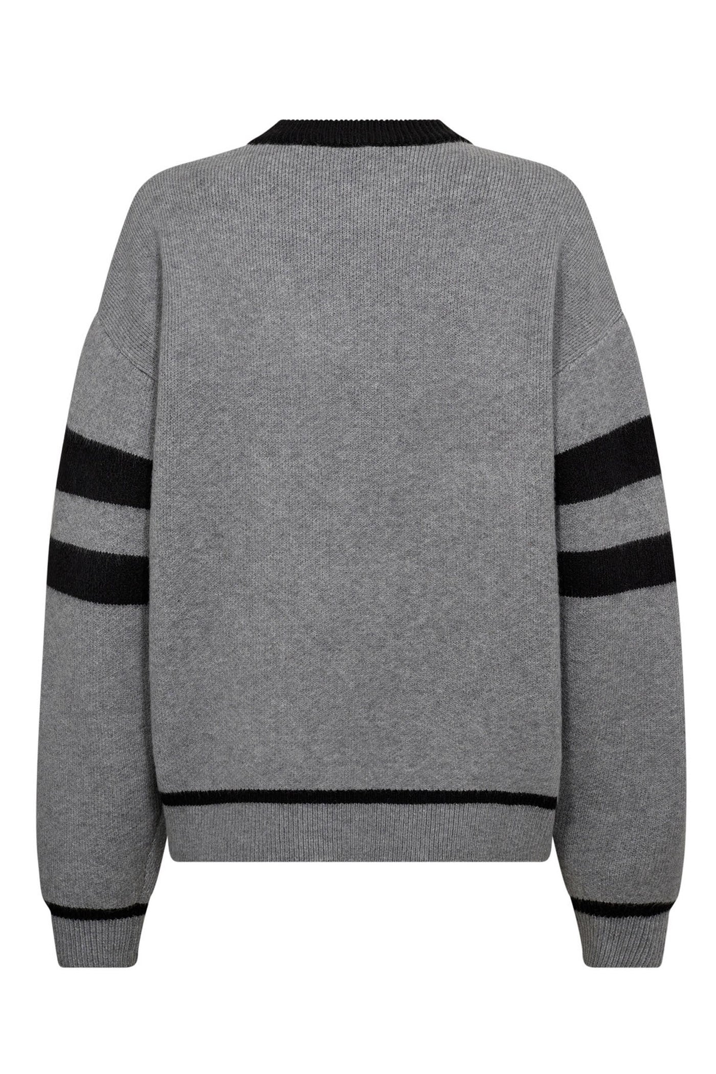 RowCC Coco Logo Knit 138-Light Grey - 32214