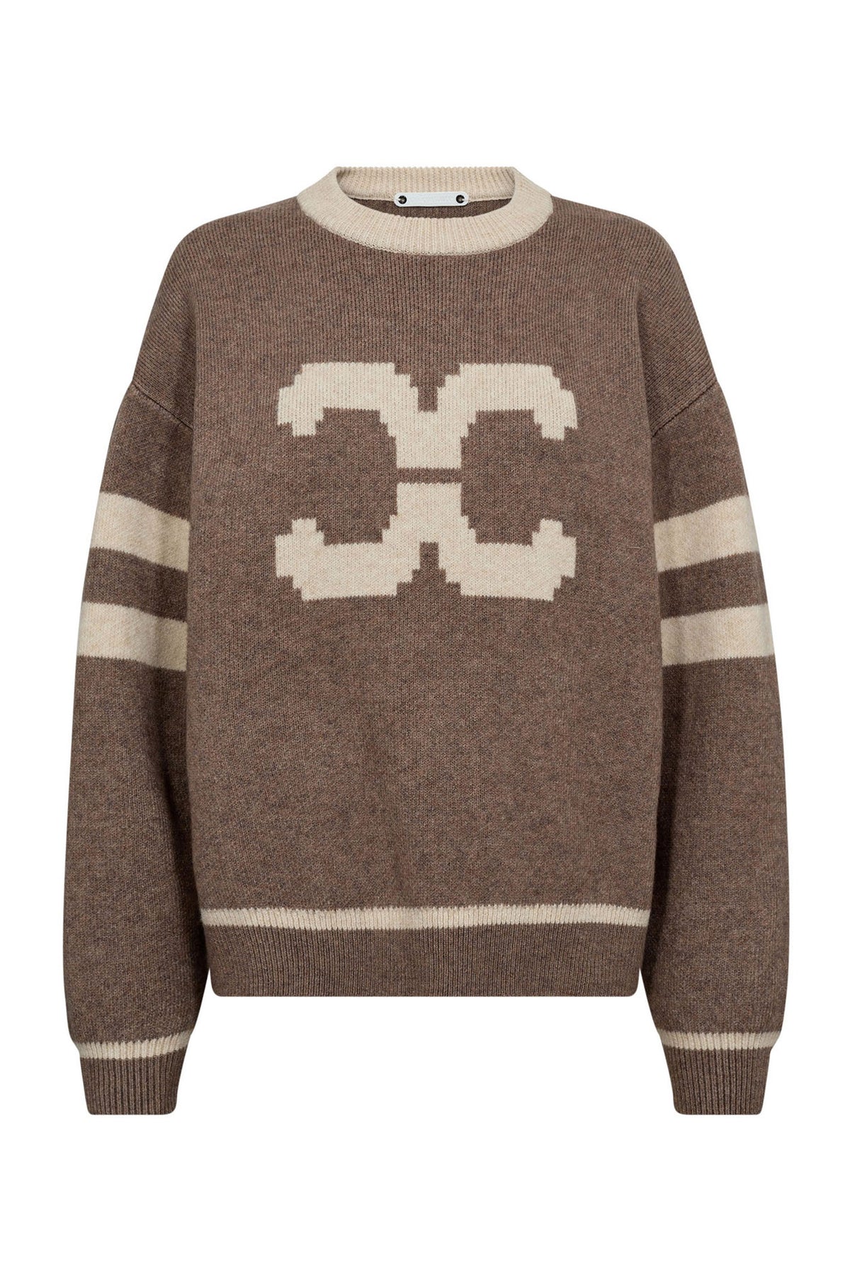 RowCC Coco Logo Knit 154-Walnut - 32214