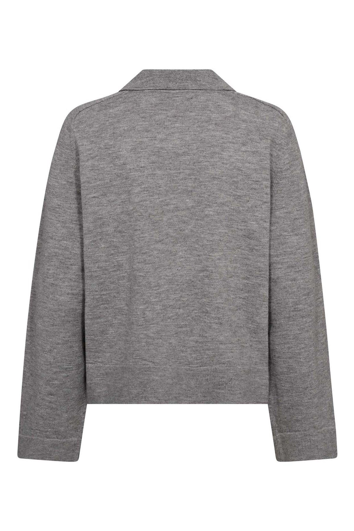MilaCC Polo Knit 57-Grey Melan - 32229