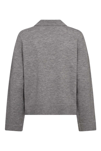 MilaCC Polo Knit 57-Grey Melan - 32229 Thumbnail