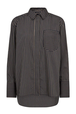 FinaCC Stripe Shirt 96-Black - 35880