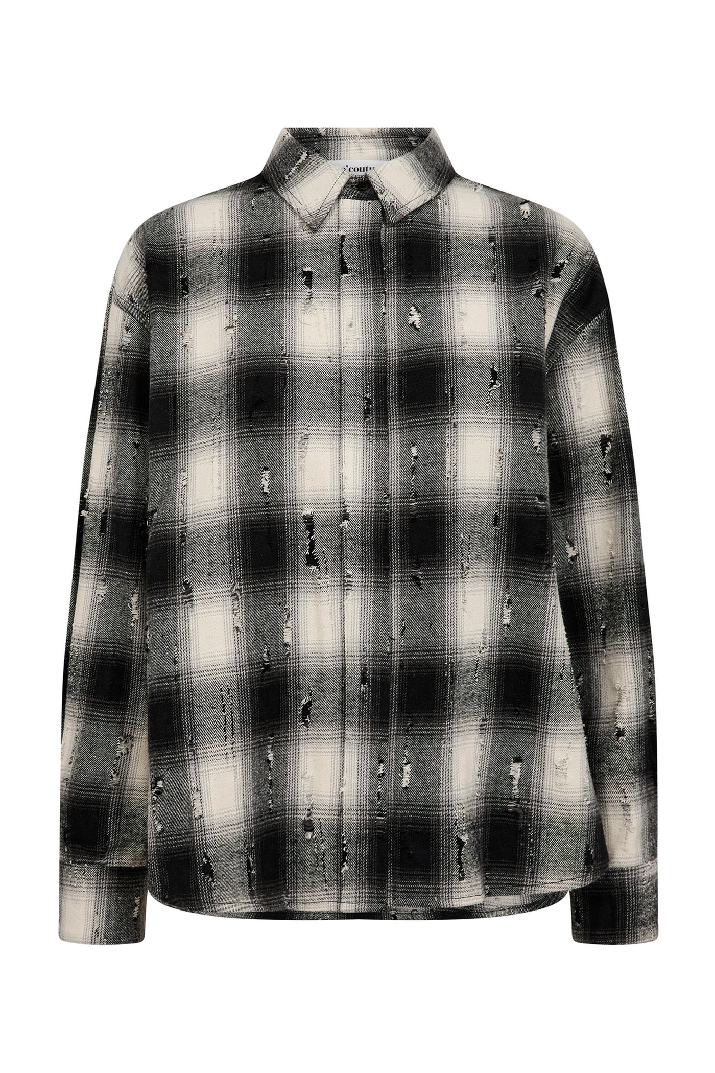 MobyCC Check Shirt 96-Black - 35900