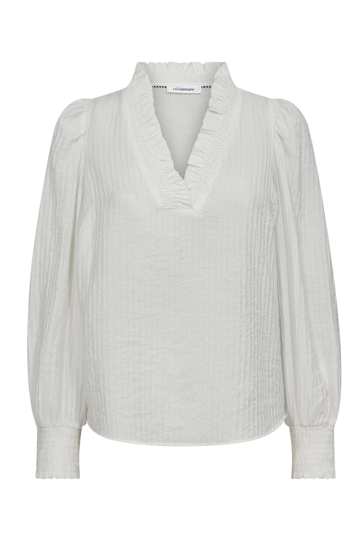 ShinaCC V-Blouse 11-Off white - 35922