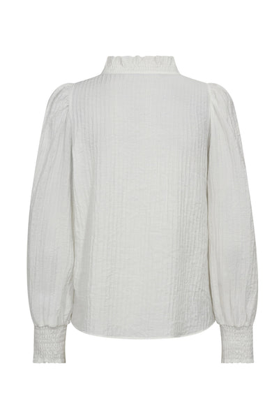 ShinaCC V-Blouse 11-Off white - 35922 Thumbnail