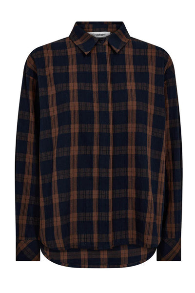DixieCC Check Shirt 35-Suntan - 35935 Thumbnail