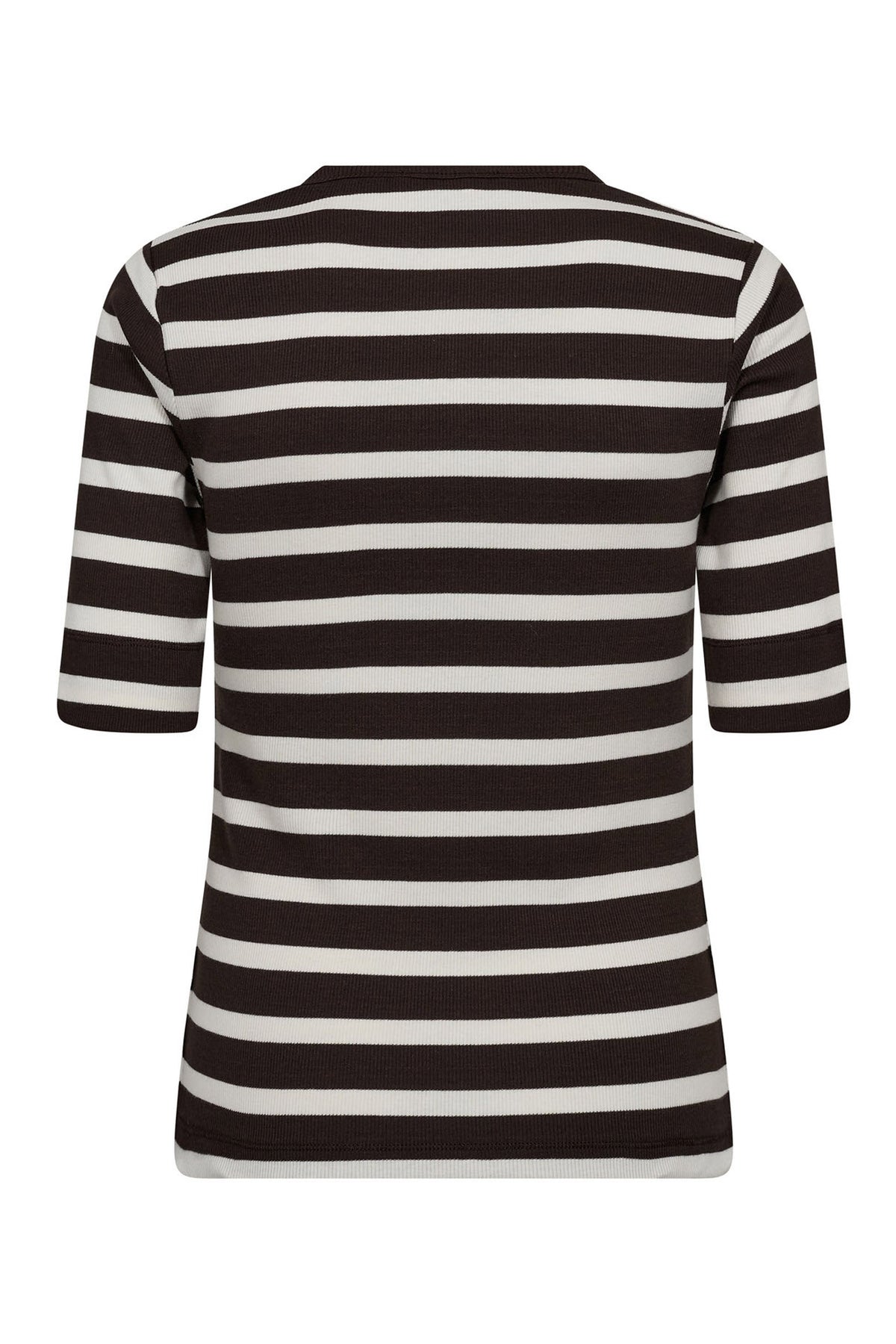 GrannyCC Rib Emb SS T-shirt 11145-OffWhite/D - 33206