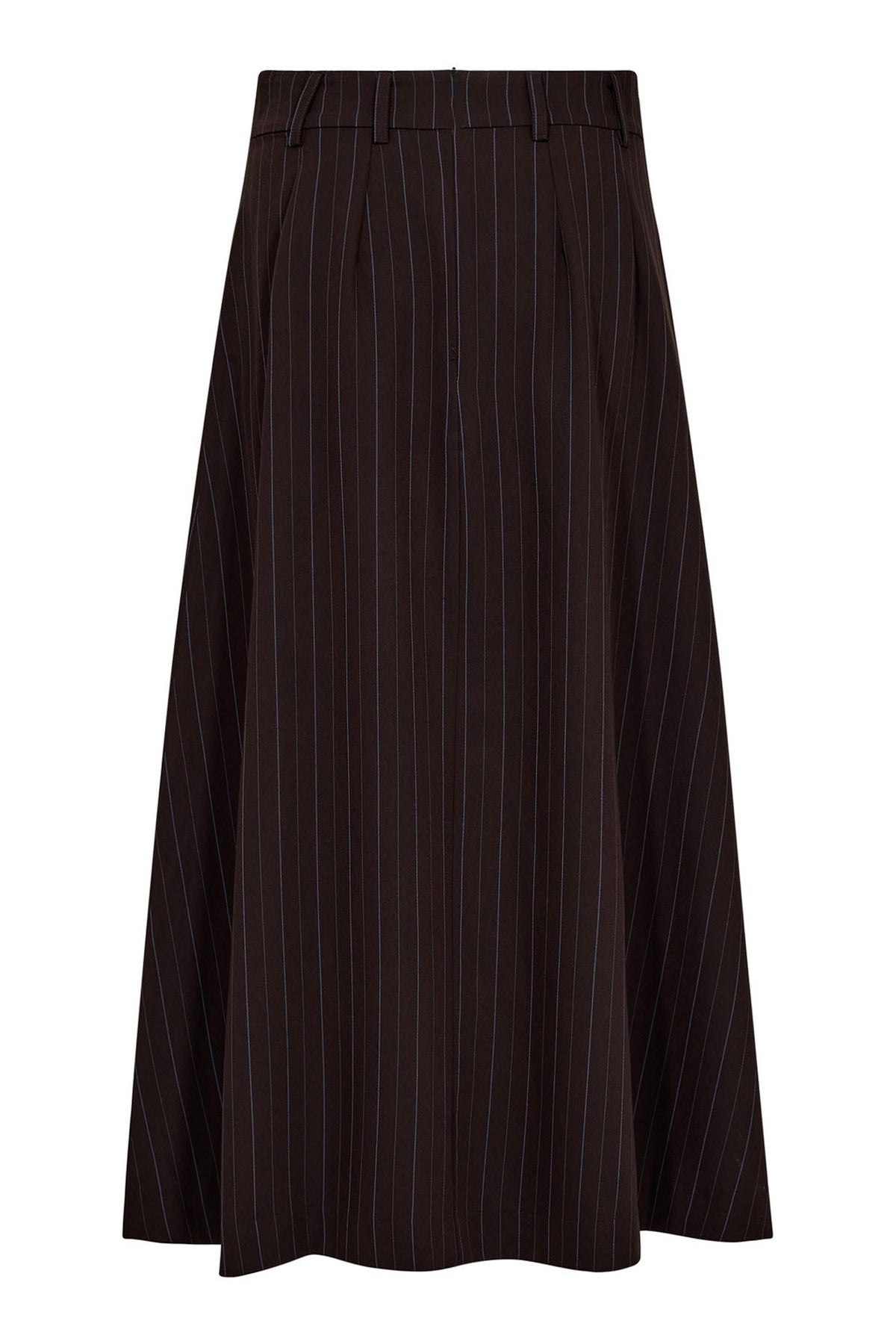 AnyaCC Trinny Pleat Skirt 145-Dark Brown - 44001