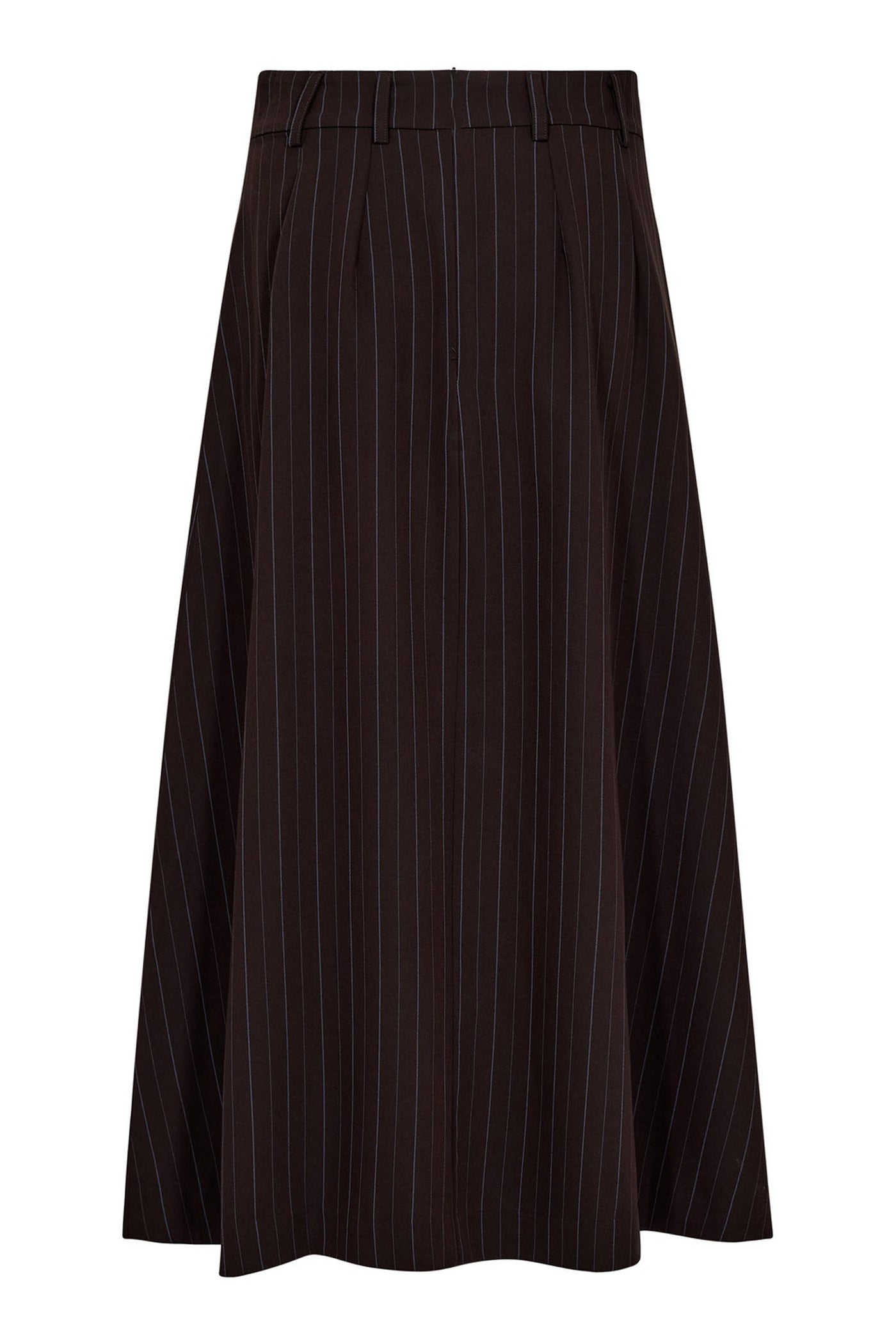 AnyaCC Trinny Pleat Skirt 145-Dark Brown - 44001