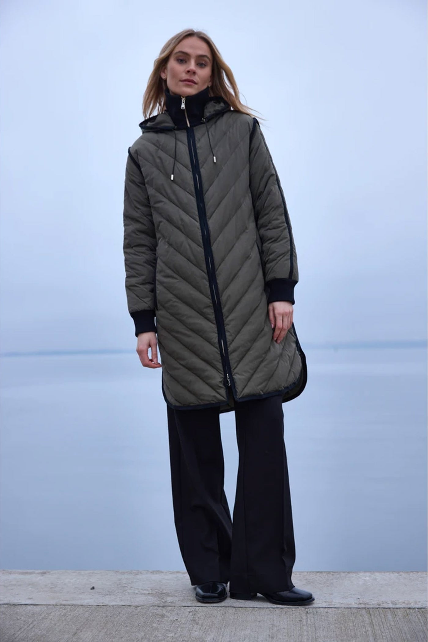 369HMJano jacket 564 Laurel Green - HM1181