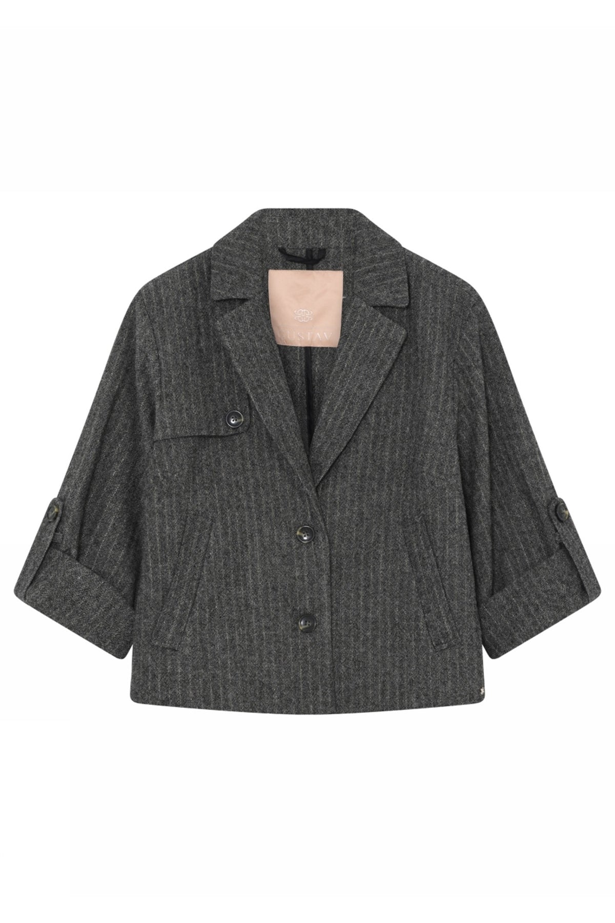 Thala, short trench coat 91999-Black - 58307/6989