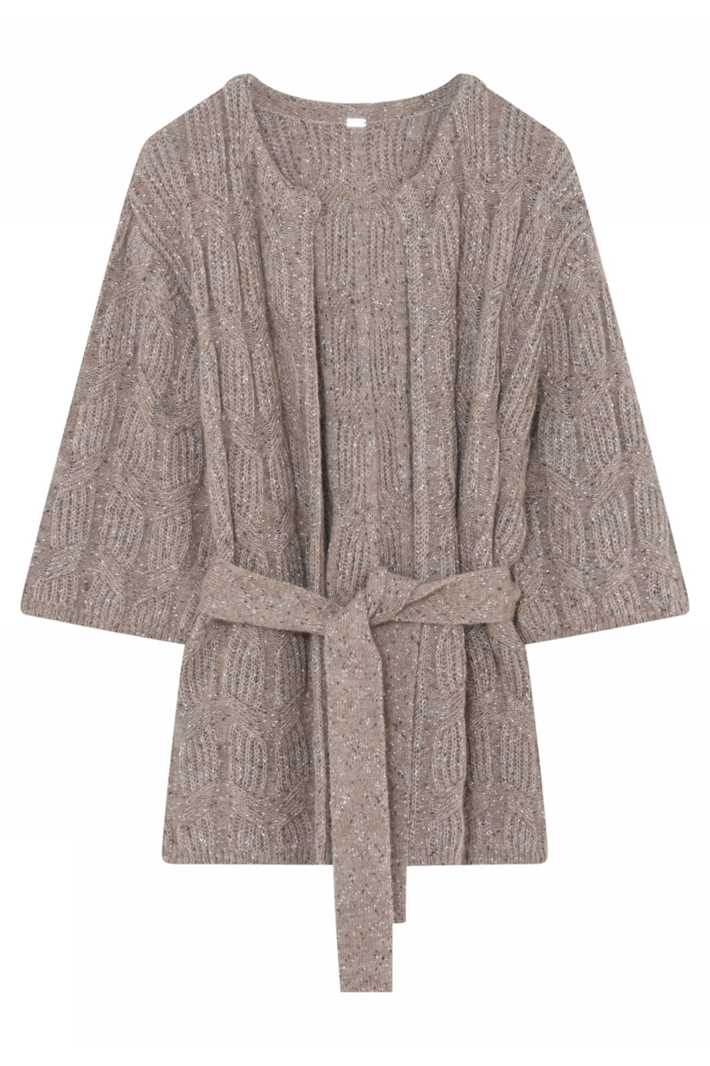 Roberta, knit cardigan 92072-Mocha - 58422/3763