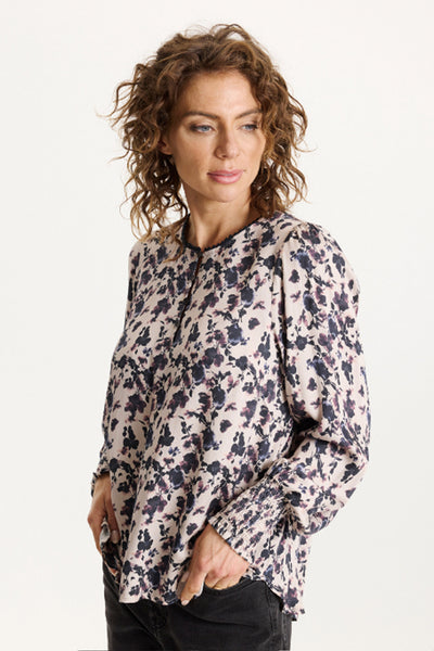 Mio blouse Ash plum - 16839 Thumbnail
