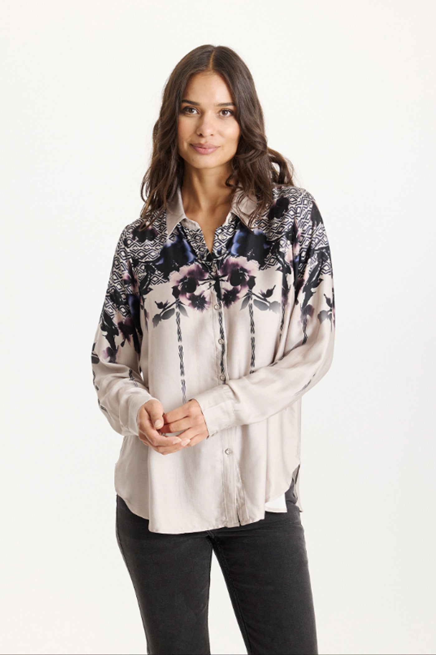 Sirene shirt Ash plum - 16841
