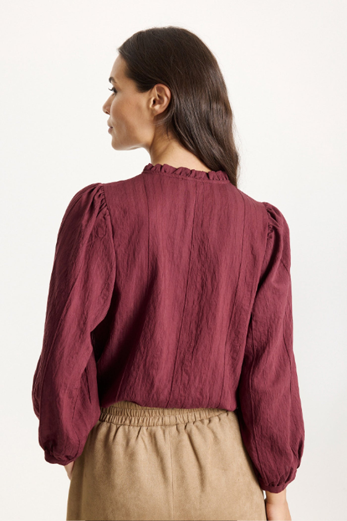 Marlene blouse Burgundy - 16850