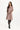 Lucette dress 3/4 sleeves Burgundy - 16878