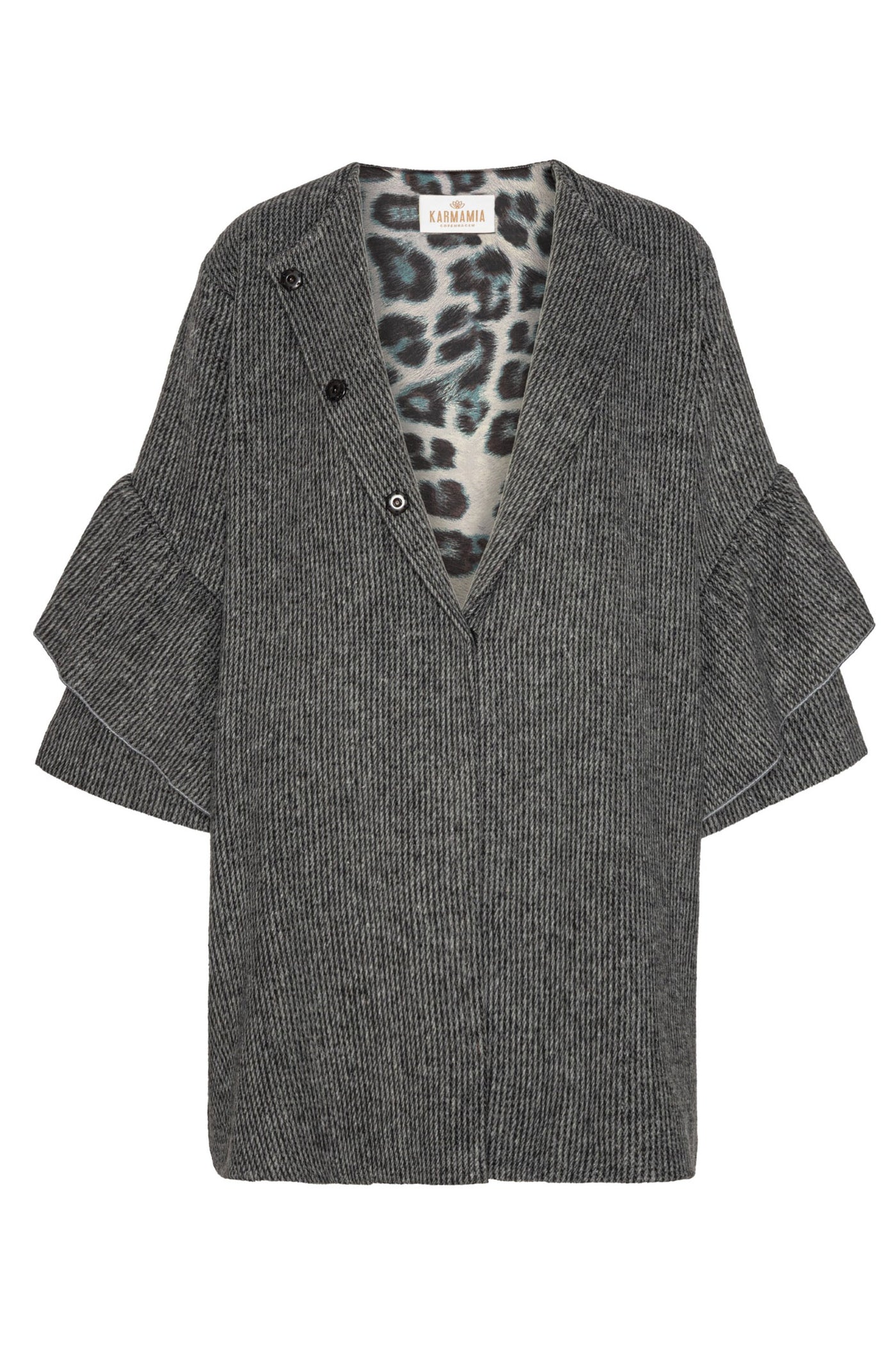 96399 JAKKE Grey melange / Black - 96399