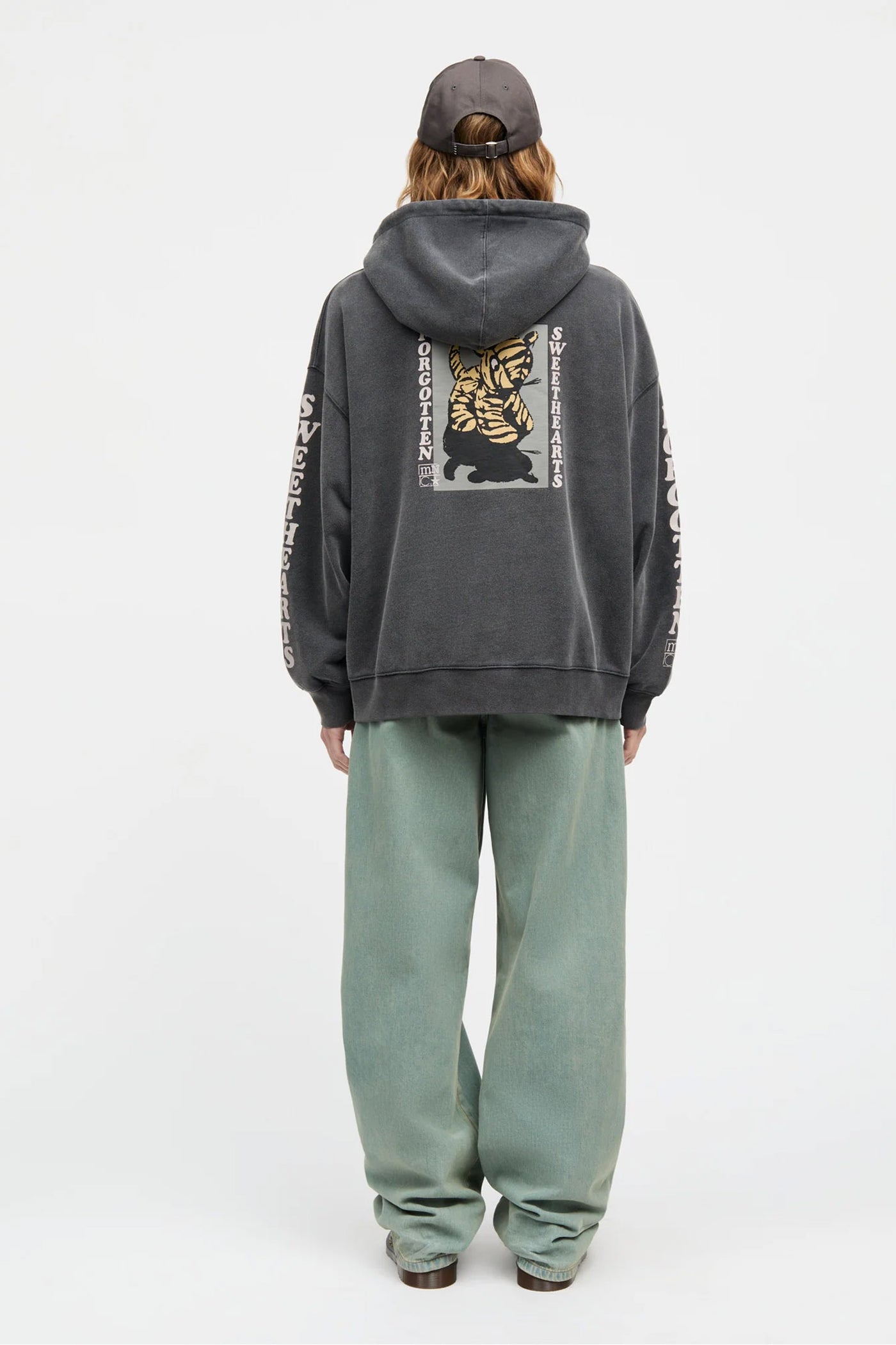 atlas hoodie Washed black - 205126