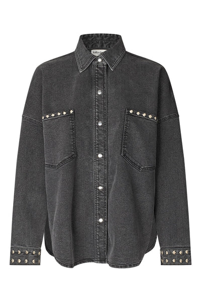 VeidaLL shirt LS 18 Washed Black - 25454-1038 Thumbnail