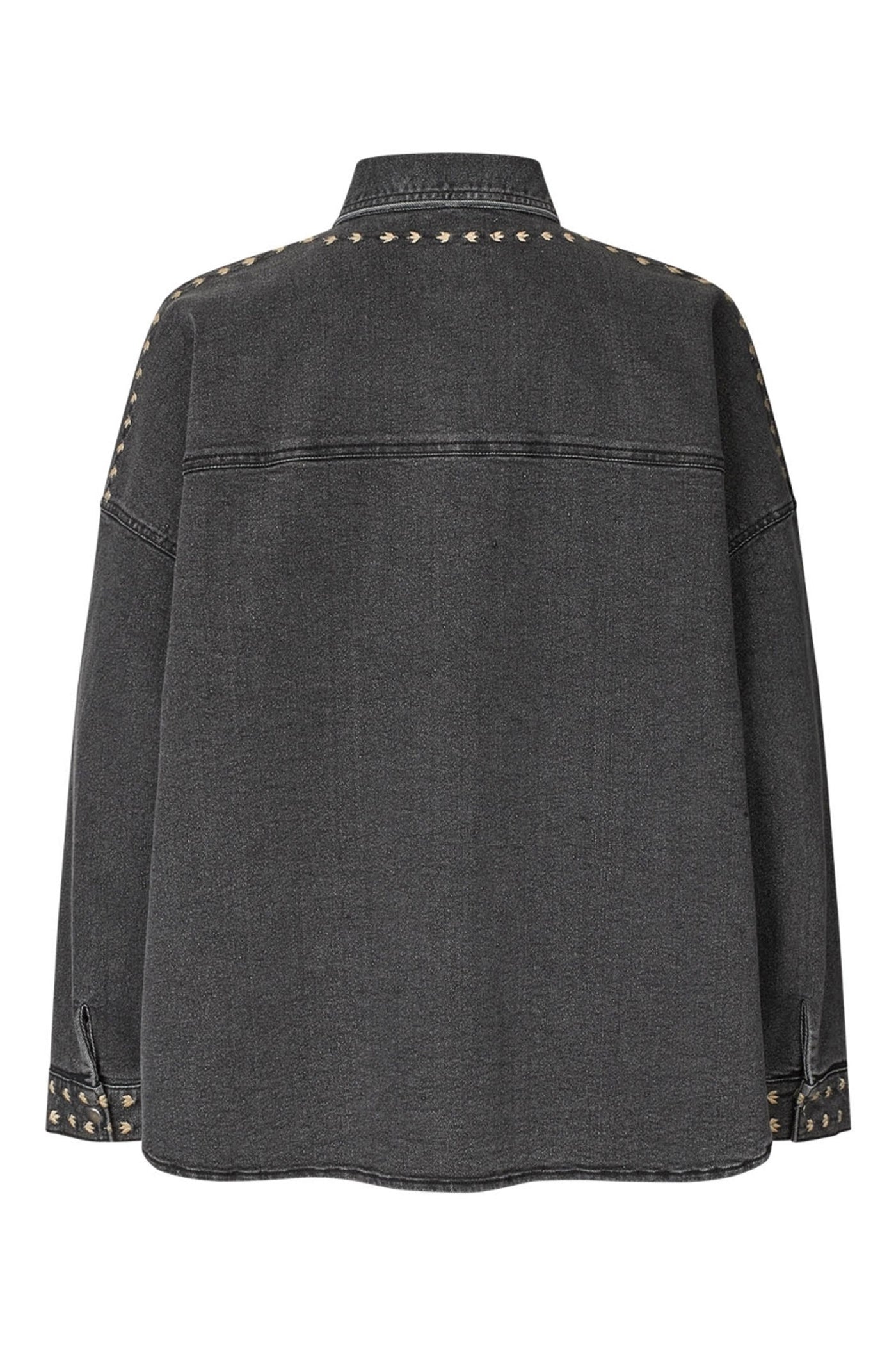 VeidaLL shirt LS 18 Washed Black - 25454-1038