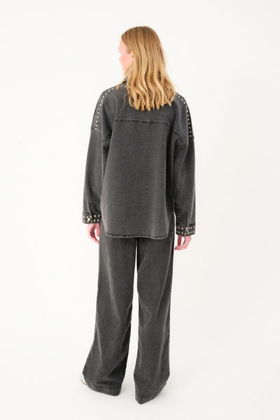 VeidaLL shirt LS 18 Washed Black - 25454-1038 Thumbnail