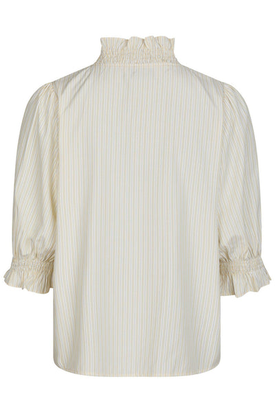 Briony Striped Shirt Light yellow - 165074 Thumbnail