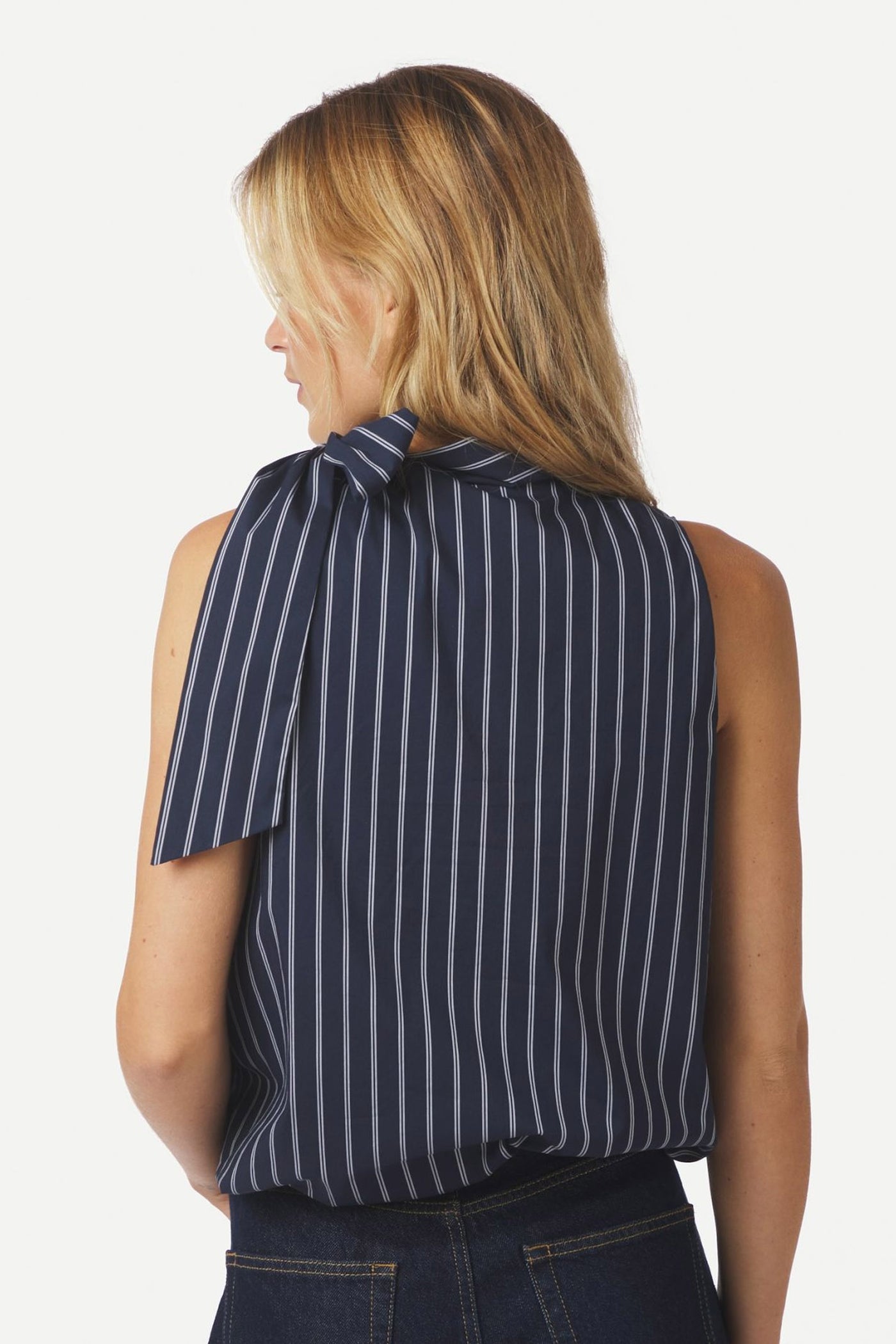 Veda Double Stripe Navy - 167204
