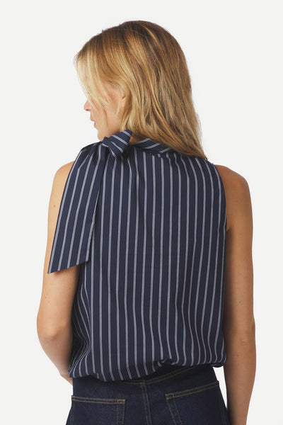 Veda Double Stripe Navy - 167204 Thumbnail