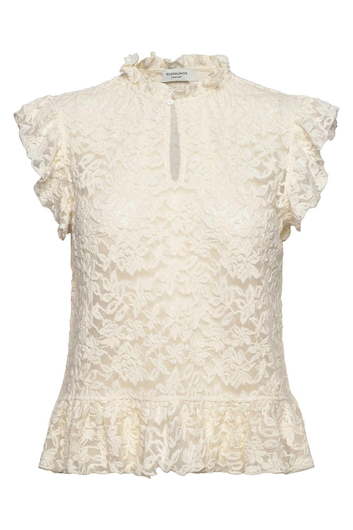 RWDelicia Lace SL Peplum IVORY - 101185