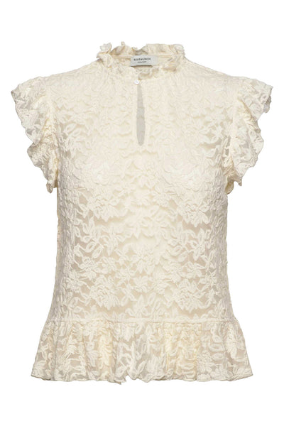 RWDelicia Lace SL Peplum IVORY - 101185 Thumbnail