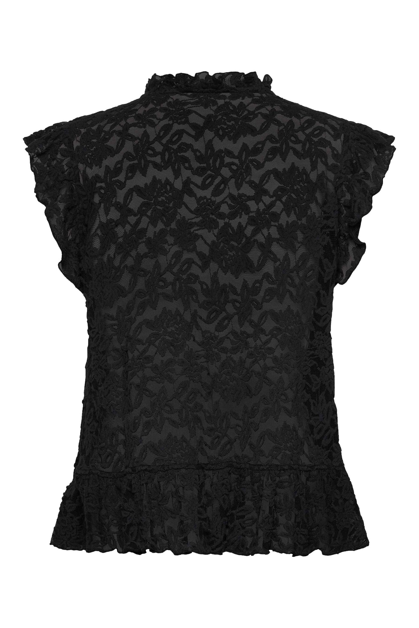 RWDelicia Lace SL Peplum Black - 101185