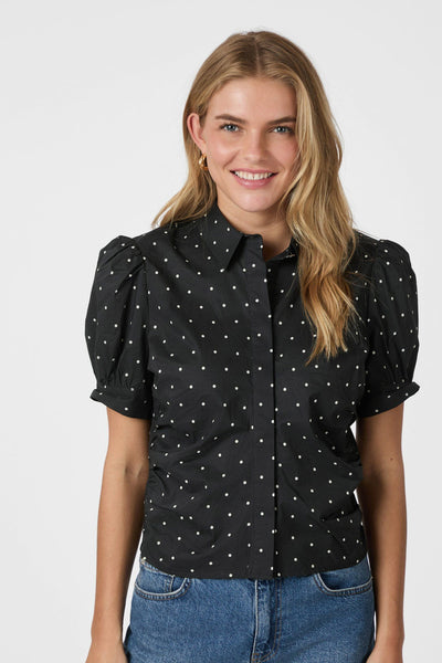 Frannie Dot Black - 16606 Thumbnail