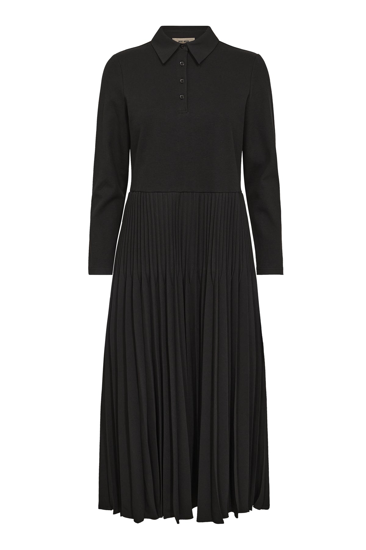 MMMaike Pleat Dress 801 Black - 173440