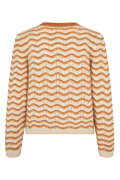 LanoLL Jumper Knit LS 58 Camel - 25404-5001 Thumbnail