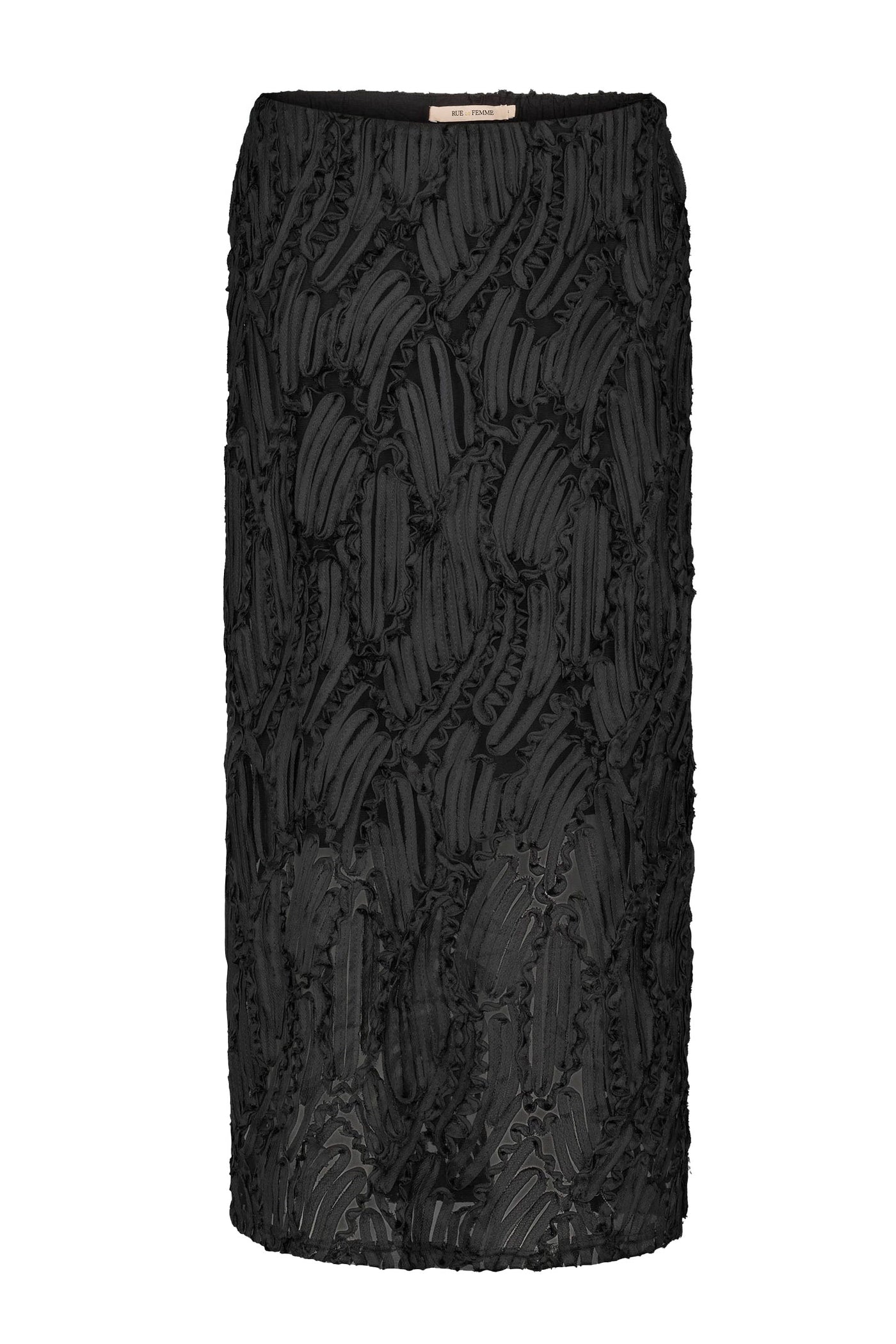 7563RDFUlani skirt 20 Black - RDF454