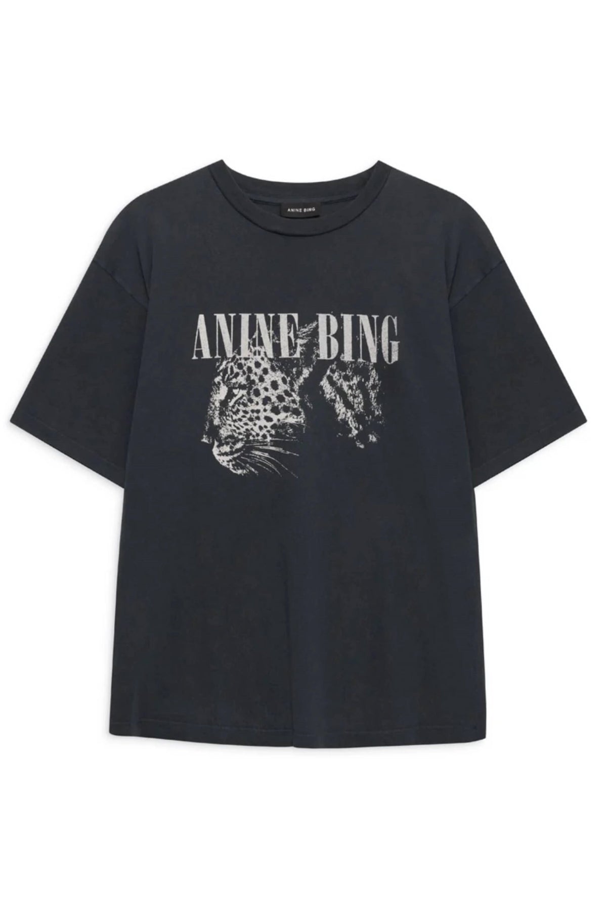 COHEN TEE Washed black - A-08-11703-WBL1