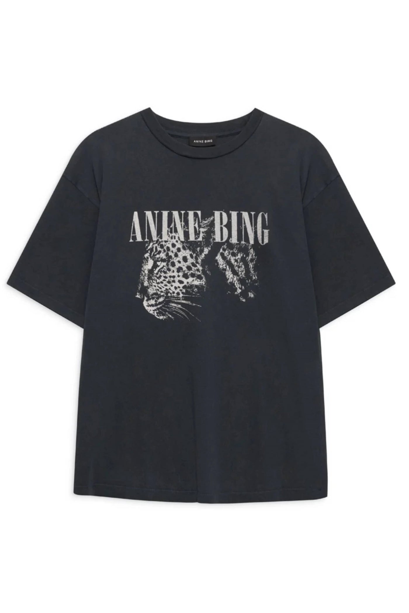 COHEN TEE Washed black - A-08-11703-WBL1