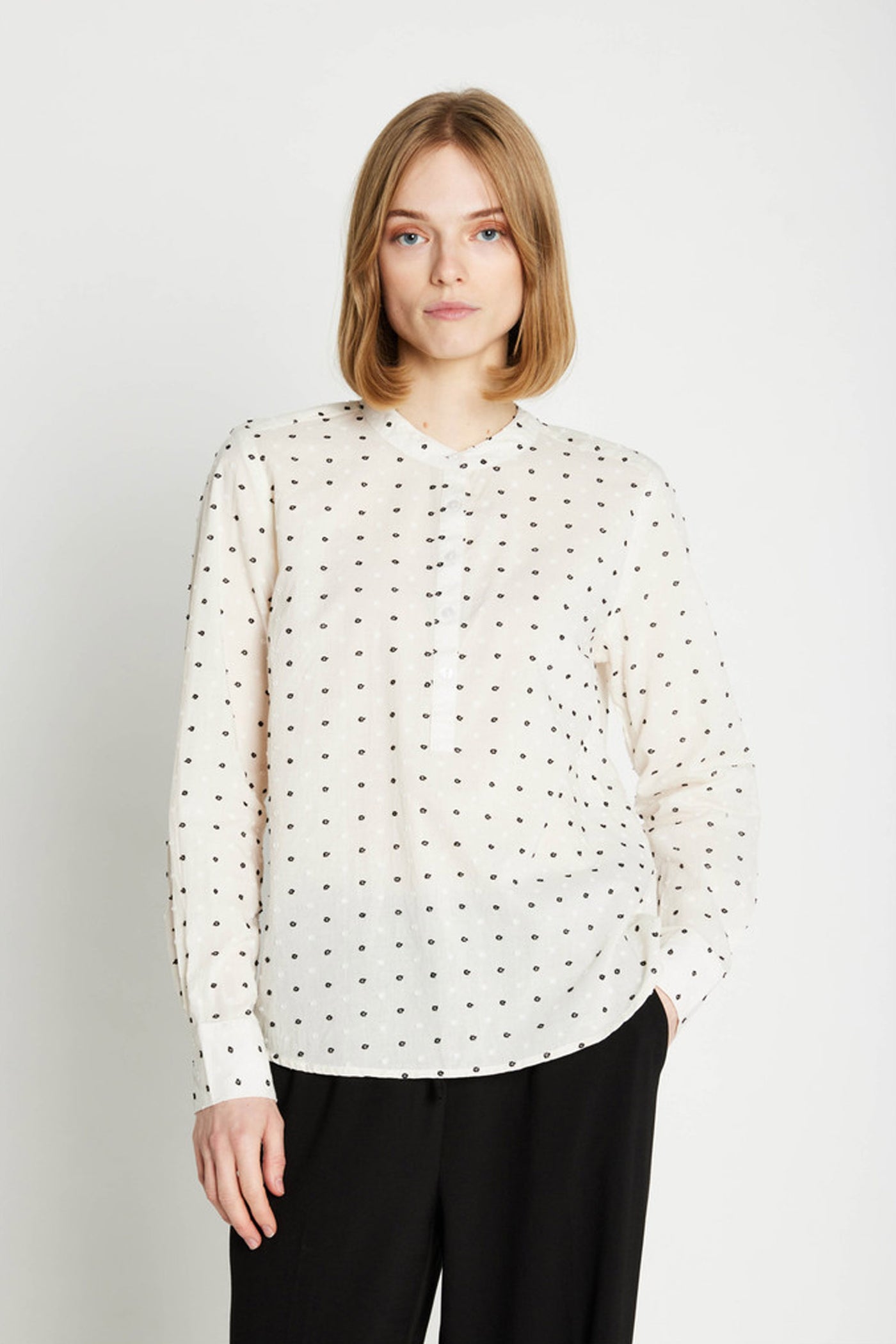 7522RDFDot shirt 02 Off white - RDF318